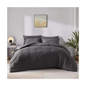 CozyLux Juego de edredón de 7 piezas para todas las_1