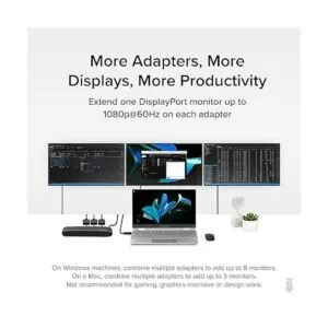 Plugable Adaptador USB C a DisplayPort adaptador_3