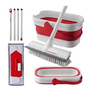 Juego de limpieza de suelos trapeador cepillo escobilla_1