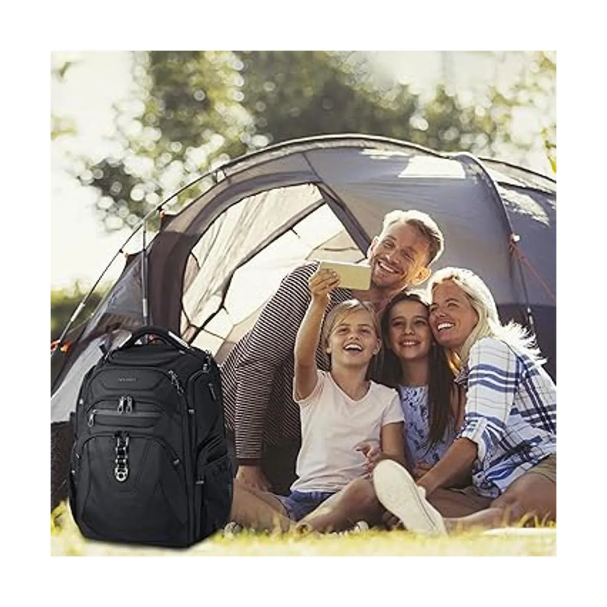 KROSER TSA Friendly Mochila para laptop de viaje de 17.3_6