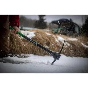 Hooyman Pick Mattock con construcción de cabeza forjada_6