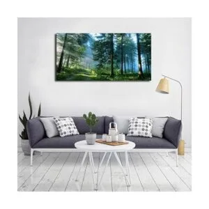 ArteWOODS Lienzo decorativo de pared con diseño de bosque_2