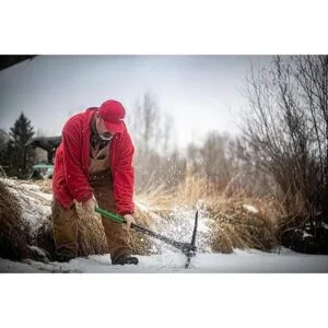 Hooyman Pick Mattock con construcción de cabeza forjada_5