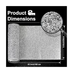 Locacrystal Adhesivo de resina brillante con diamantes de_3