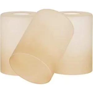 Kira Home Villa Persianas de vidrio ámbar de 5.5_1