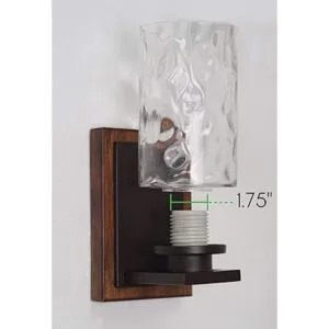 Kira Home Armada II Persianas de vidrio de 6.5 pulgadas_5