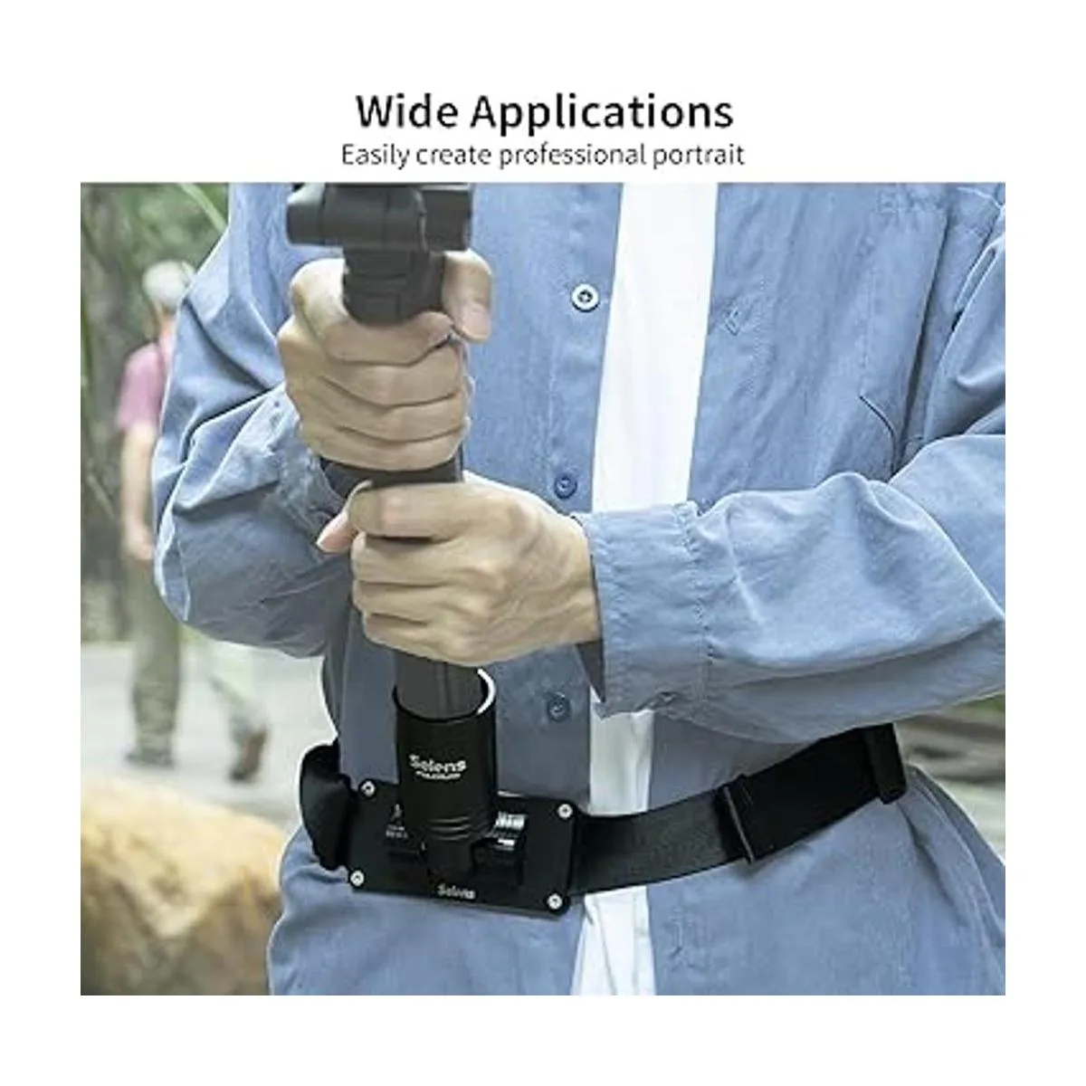 Selens Cinturón de cardán de cámara estabilizador de peso_2