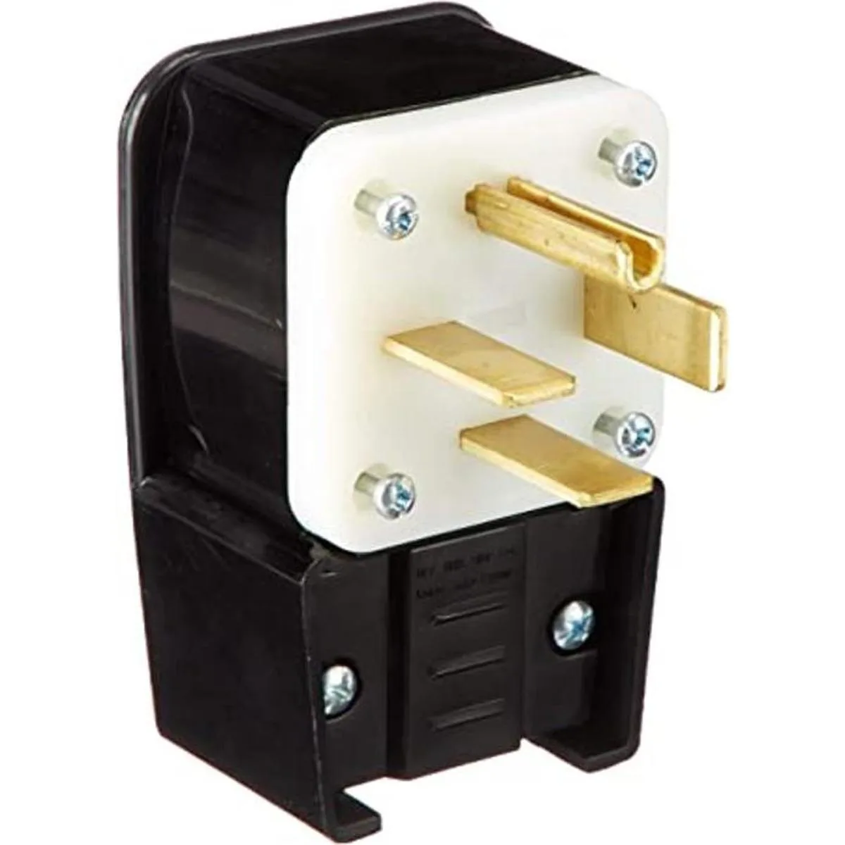 Leviton 8462p 60 Amp 250 volt 3py hoja Plug de grado_1