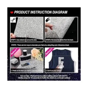 Locacrystal Adhesivo de resina brillante con diamantes de_4