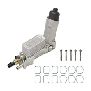 Carcasa de filtro de aceite de aluminio para enfriador de_1