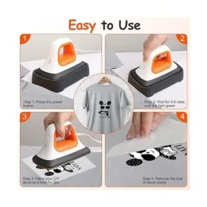 Mini Heat Press Machine Portable Iron Heat Transfer_5
