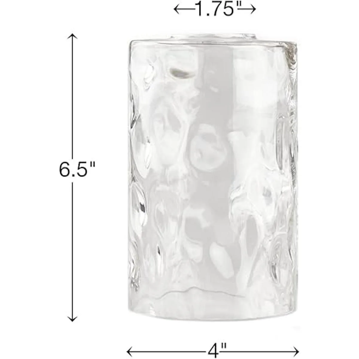 Kira Home Armada II Persianas de vidrio de 6.5 pulgadas_6