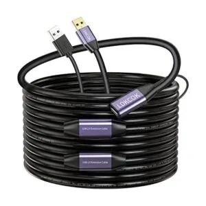 LDKCOK Cable de extensión USB 2.0 tipo A macho a hembra de_1