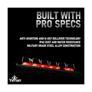 YEYIAN Teclado multimedia mecánico para juegos ASWARD 104_5