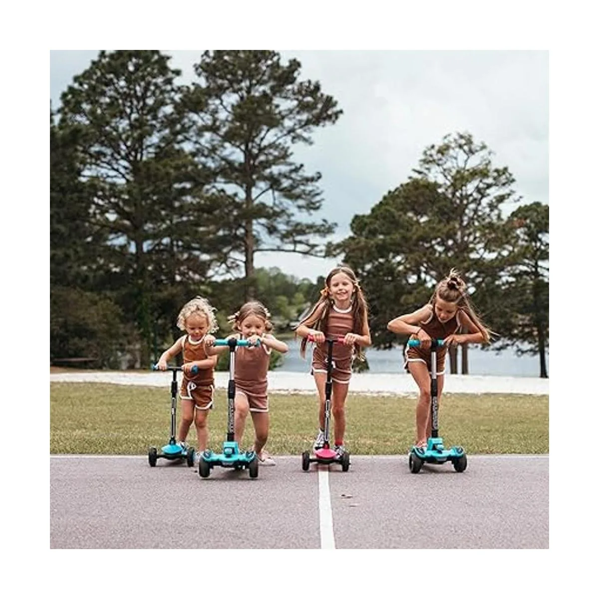 6KU Scooter for Kids Ages 35 with Flash Wheels Kids_6