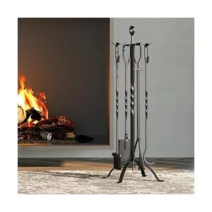 Fire Beauty Juego de 5 herramientas para chimenea de_2