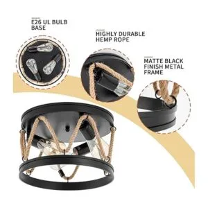 Lámpara de techo industrial empotrada lámpara de techo de_4