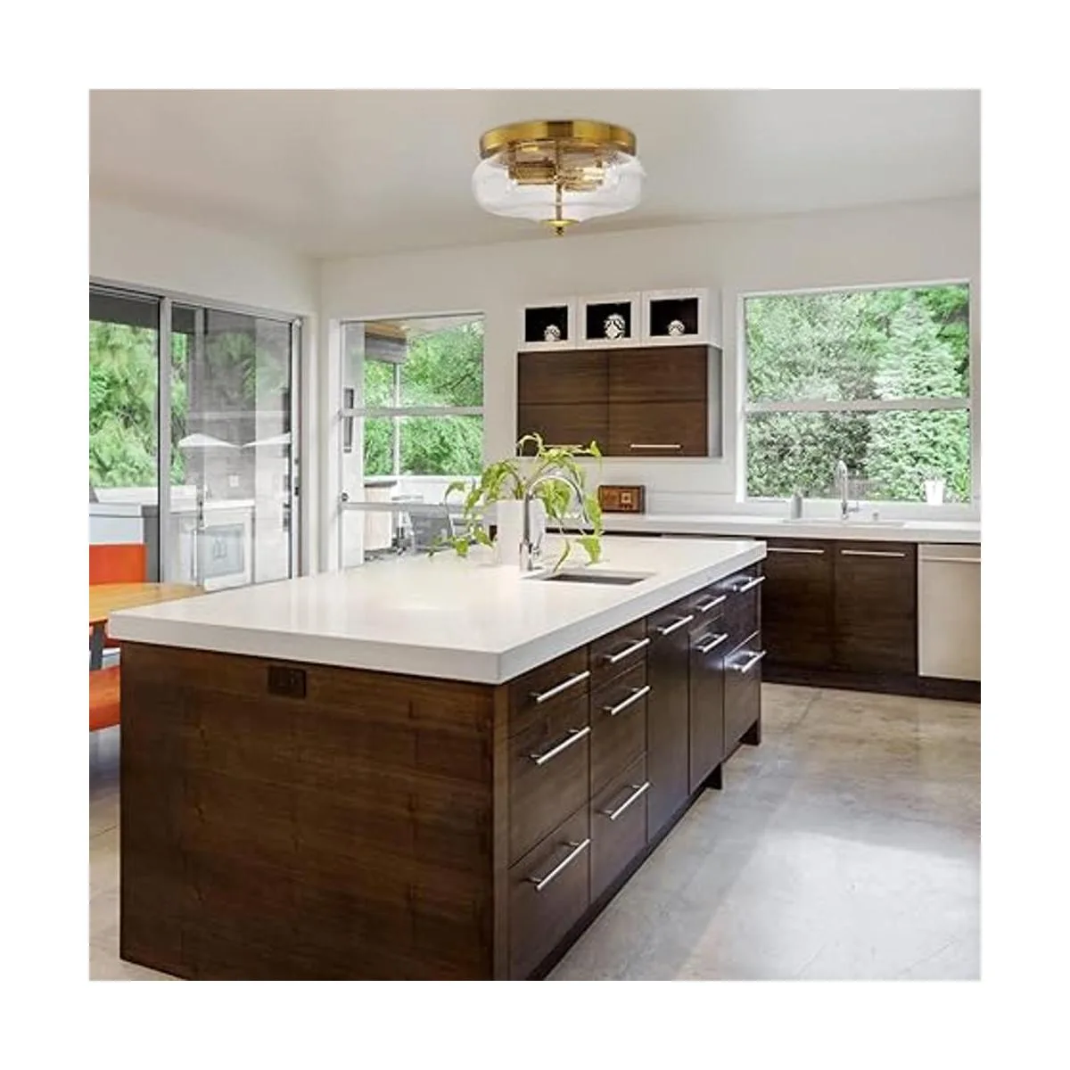 Darkaway Lámpara de techo empotrada lámpara de techo para_6