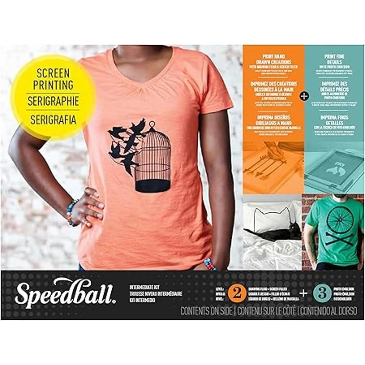 Speedball conjunto intermedio para serigrafía._3