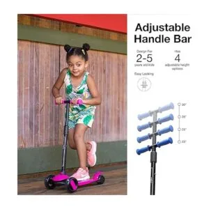 6KU Scooter for Kids Ages 35 with Flash Wheels Kids_2