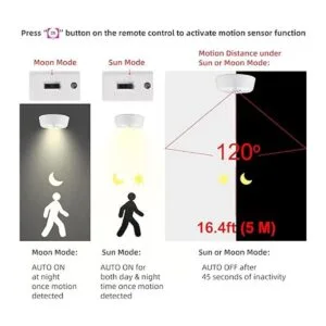 BIGMONAT Luz de ducha con sensor de movimiento recargable_2
