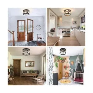 Lámpara de techo industrial empotrada lámpara de techo de_5