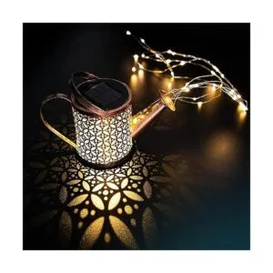 Paquete de 2 luces solares de jardín para colgar al aire_5