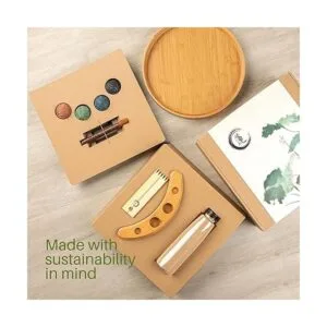 ENSO Kit de jardín zen japonés para escritorio juego de_5