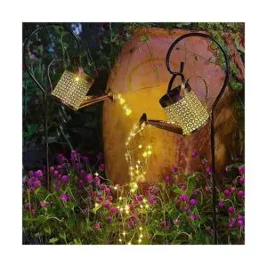 Paquete de 2 luces solares de jardín para colgar al aire_2