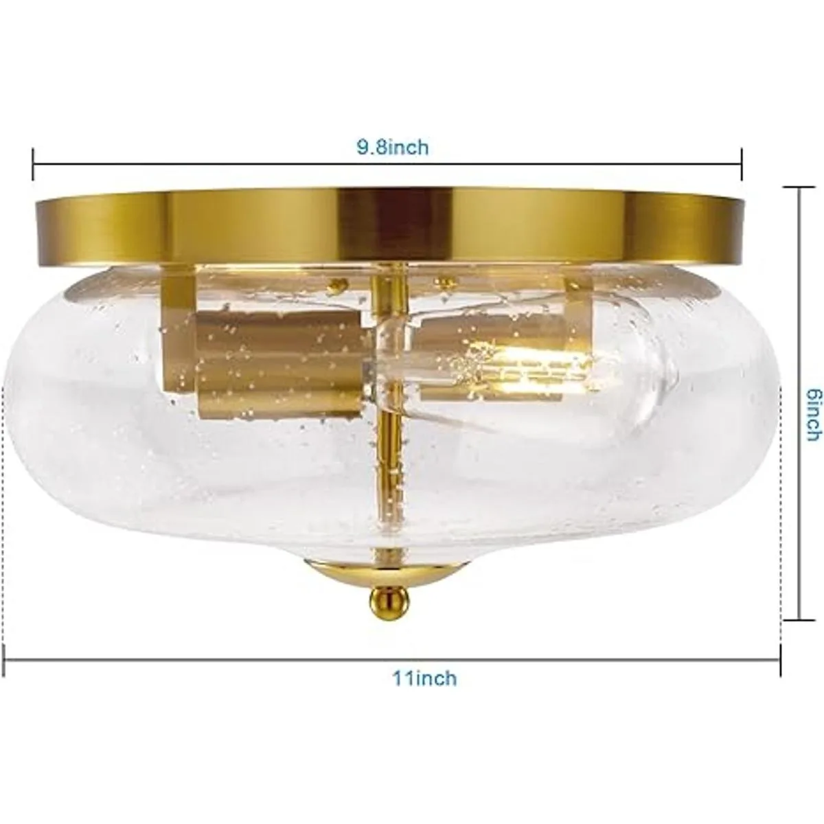 Darkaway Lámpara de techo empotrada lámpara de techo para_4