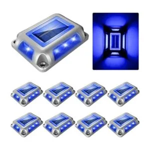 CREPOW Luces solares para cubierta de entrada 8 paquetes_1