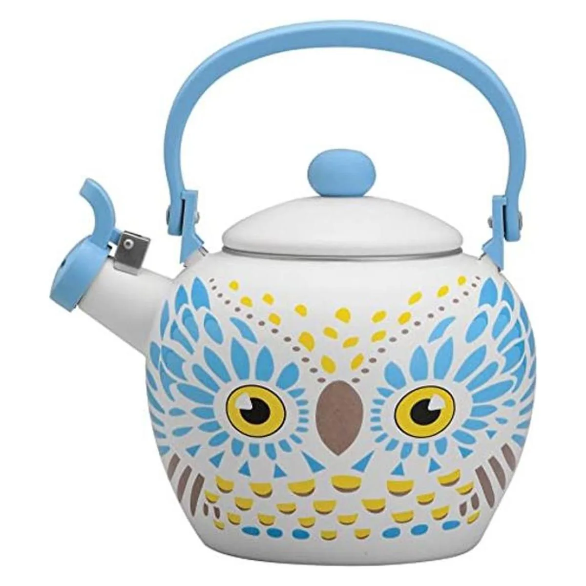 Gourmet Art tetera silbadora de acero esmaltada_1