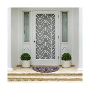 ANDSTAR Tapete de puerta medio redondo de 18 x 30_6