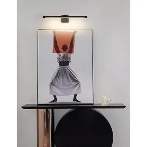 Joosenhouse Lámpara LED de 24.4 pulgadas color negro_3