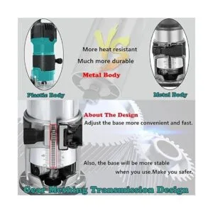 Dobetter Herramienta de enrutador de madera de 6.5_2