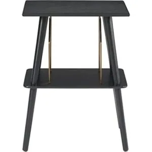 Crosley ST66BK Manchester Soporte para mesa giratoria con_1