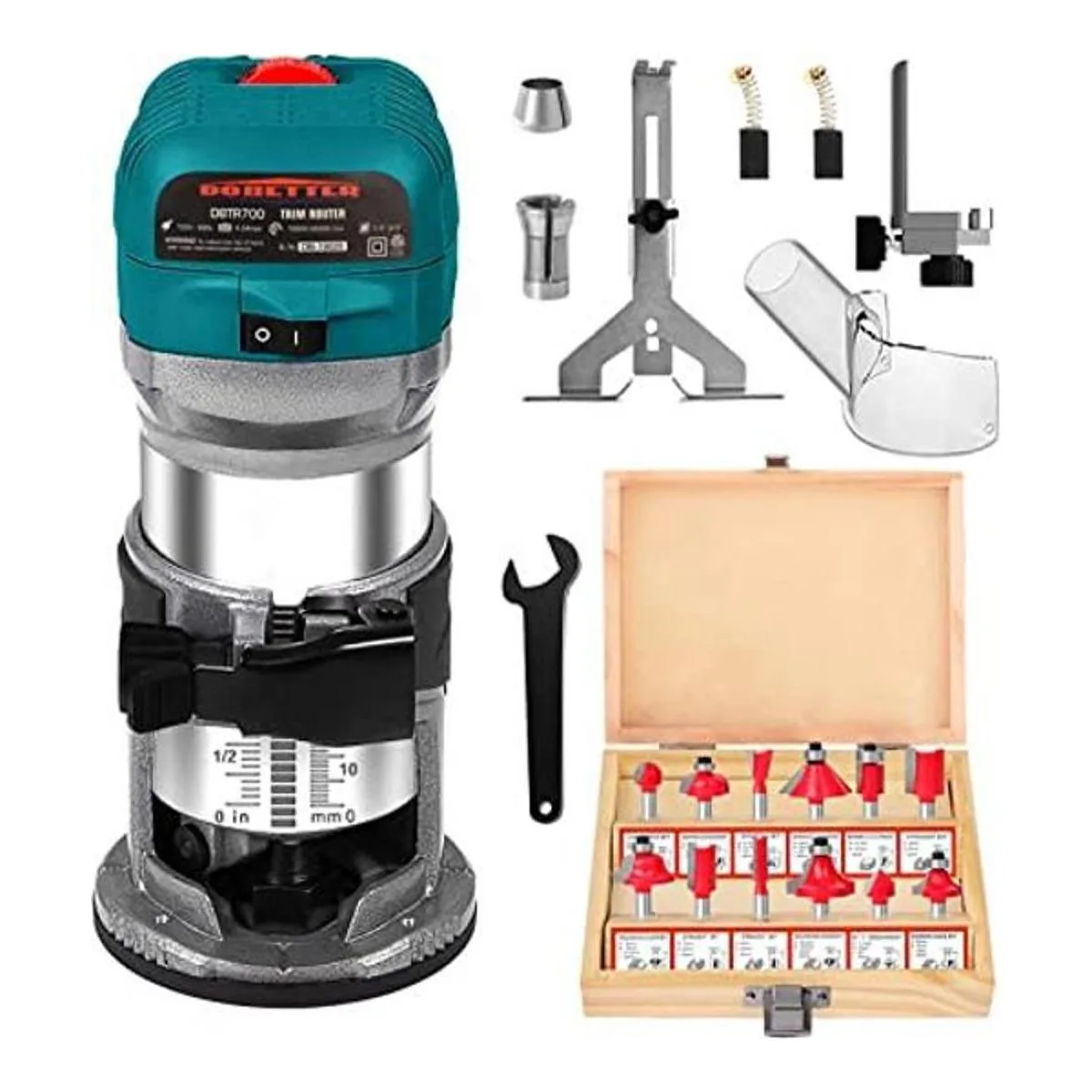 Dobetter Herramienta de enrutador de madera de 6.5_1