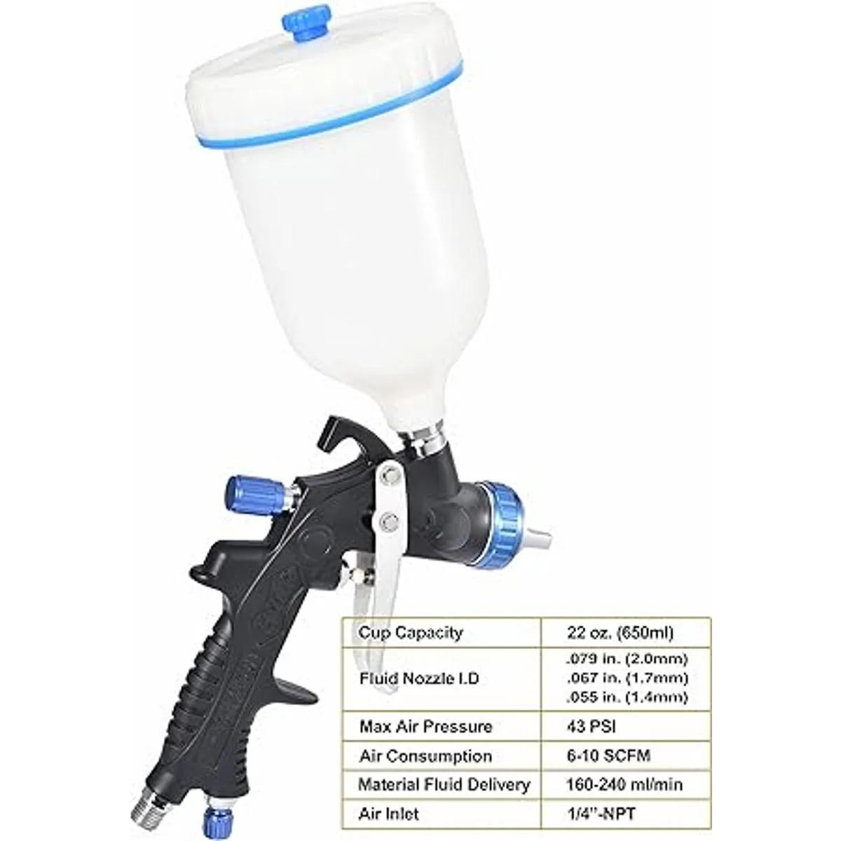 Dynastus Pistola de pulverización de aire compuesta_2