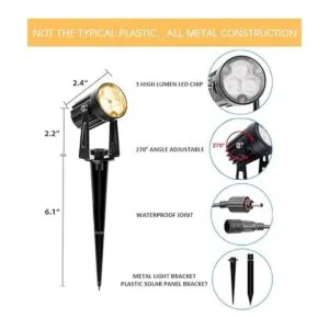 APONUO Luces solares de paisaje para exteriores luces_4