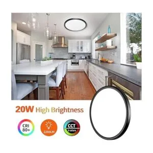 Lámpara de techo LED de montaje empotrado de 9 pulgadas_3