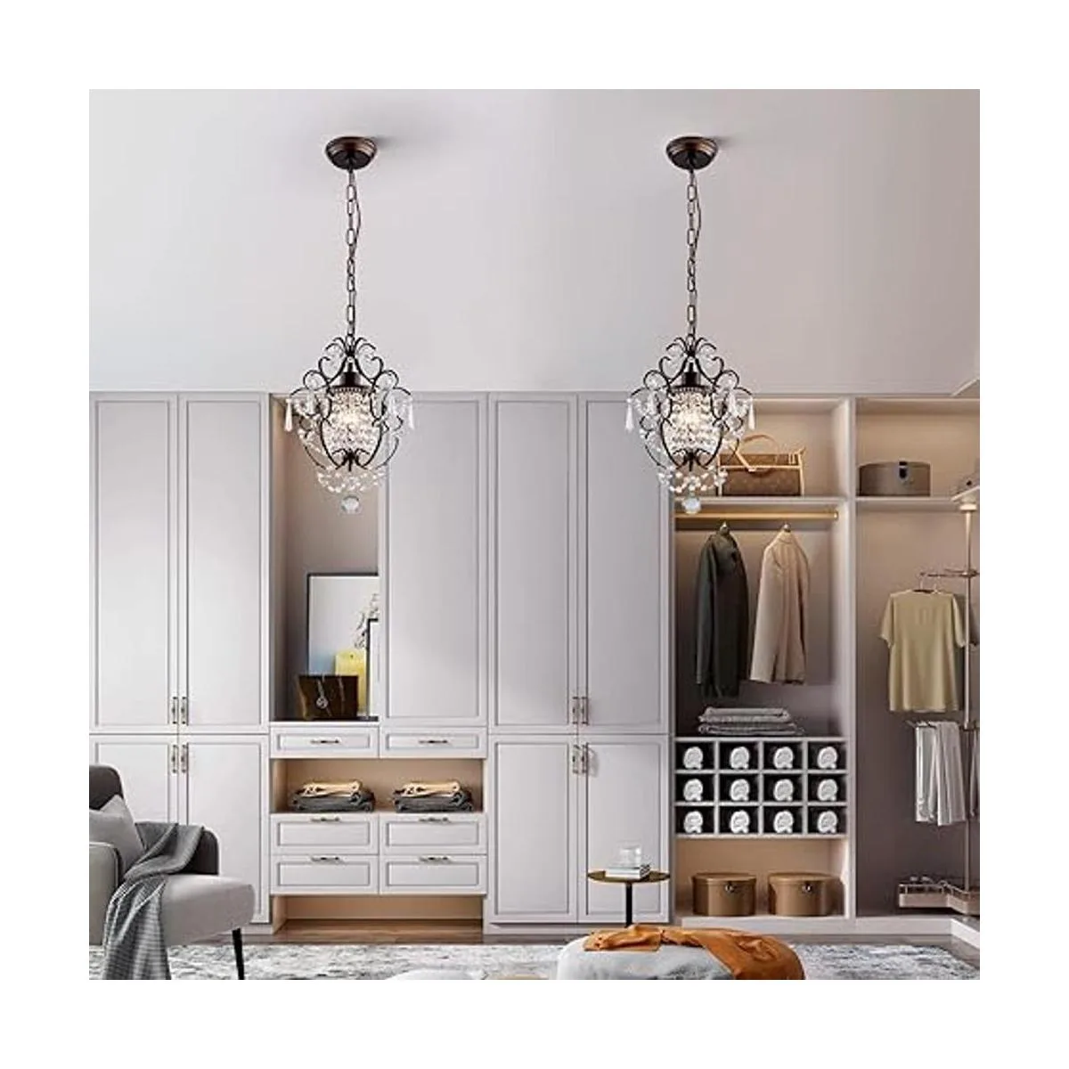 Moderna mini lámpara de cristal lámparas de cristal de_3