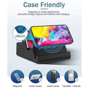 Wireless Charging Station with USB Ports 8 in 1 Dual 15W_5