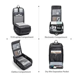 BANGE Mochilas de viaje mochila de transporte para fin de_5