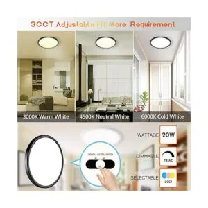 Lámpara de techo LED de montaje empotrado de 9 pulgadas_2