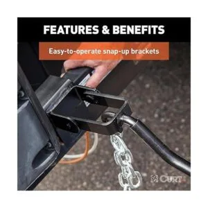 CURT 17208 soportes de repuesto con ganchos para_4