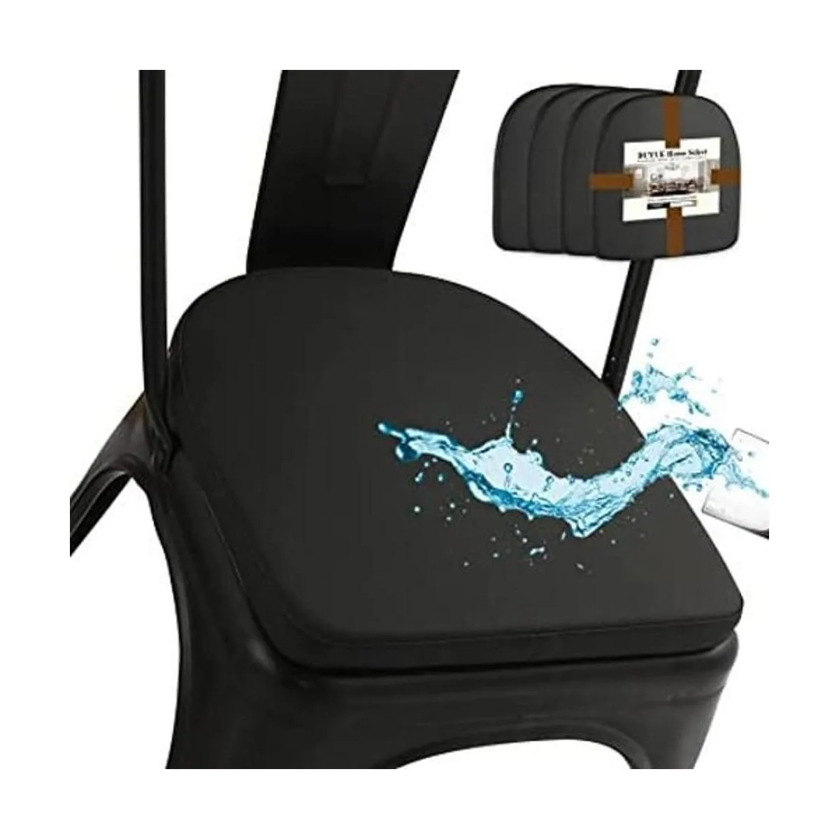 BUYUE Juego de 4 cojines de asiento antideslizantes_1