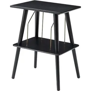 Crosley ST66BK Manchester Soporte para mesa giratoria con_2