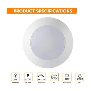 GREENLUX 7.5 Flush Mount Disk LED_2