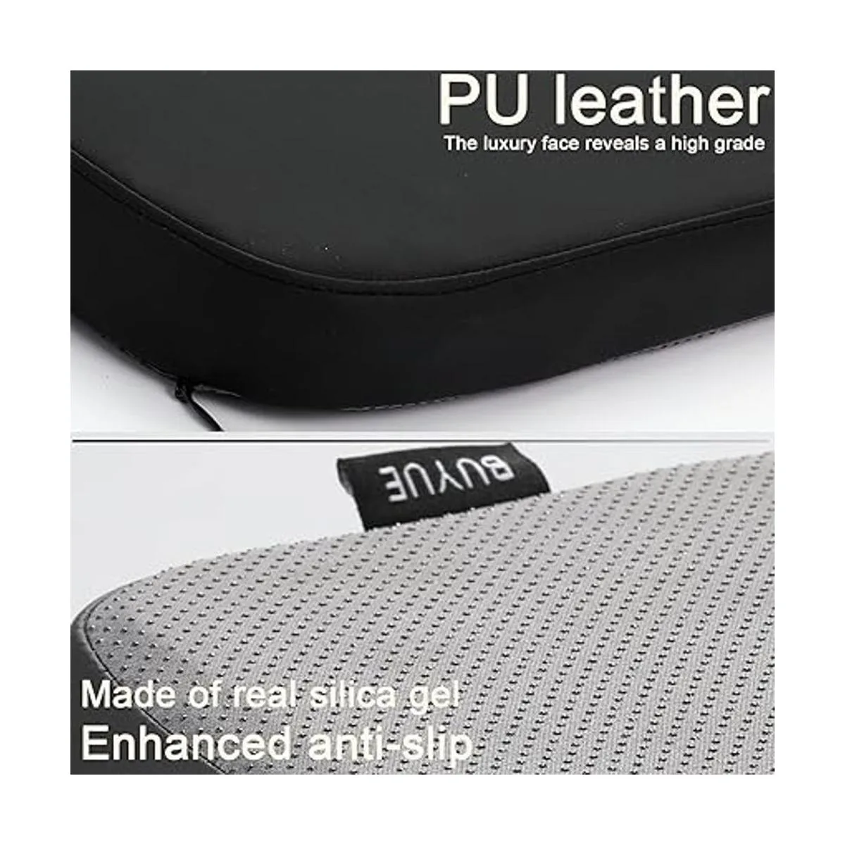 BUYUE Juego de 4 cojines de asiento antideslizantes_4