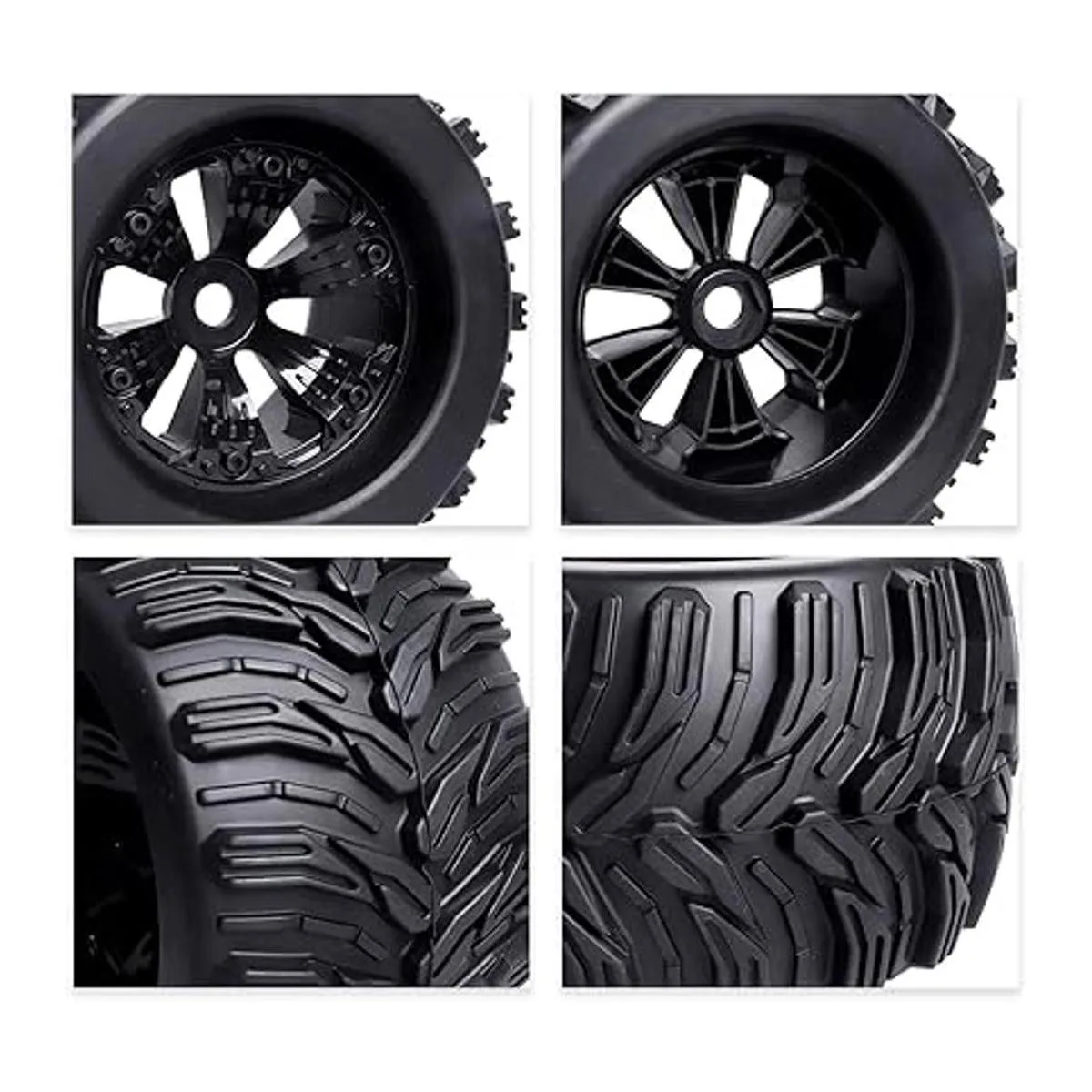 AllinRC Bujes de 0.669 in 3.8 neumáticos y ruedas_5